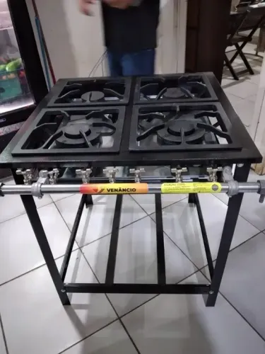FOGAO 4 BOCAS VENANCIO 30X30
