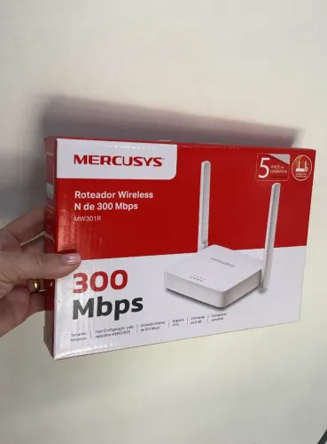 Roteador 2 Antenas 5Dbi Mercusys Mw301R V2.0 Bivolt -Loja Coimbra Computadores Entregamos