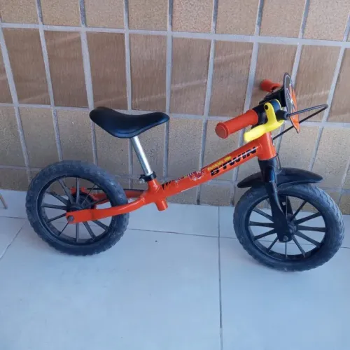 Bicicleta Infantil de Equilibrio com Freio Aro 12 Balance Runride 500 Btwin