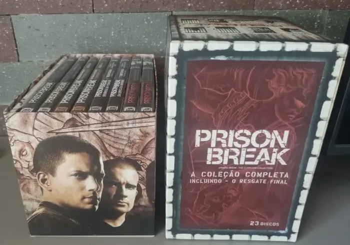 Prison Break Coleção Completa + Resgate Final (DVDs)