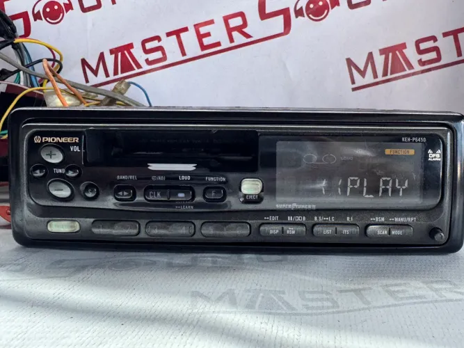 Toca fita rádio pioneer keh-p6450 seminovo raridade na promoção 