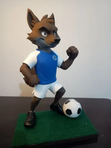 Raposinha mascote do Cruzeiro 