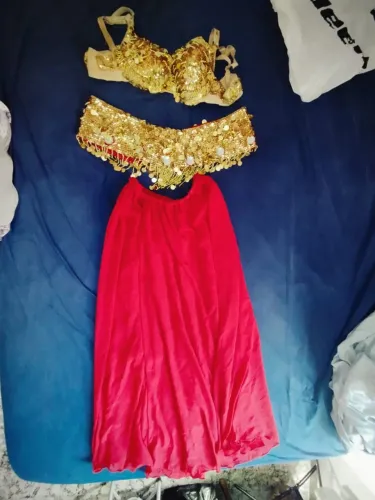 Roupa completa de dança do Ventre