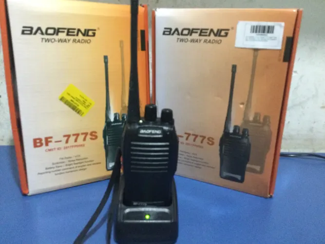 Rádio HT BOAFENG BF777s Valor se refere ao PAR