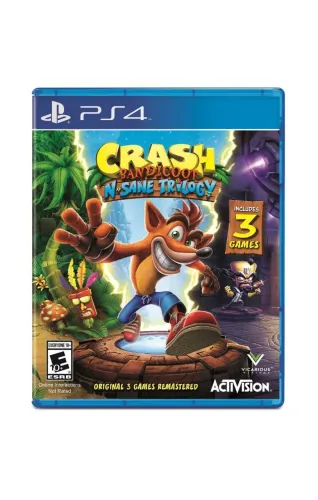 Crash Bandicoot N Sane Trilogy (3 jogos em 1) PS4