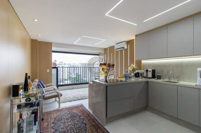 Apartamento estúdio venda em Moema com 2 quarto, sem vaga.