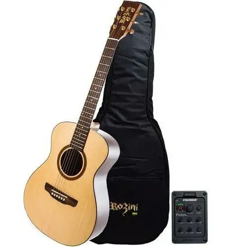 Violao Rozini Premium El. Nat Aço RX120 AT N LP