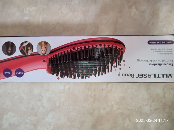 Escova Alisadora Multilaser Beauty