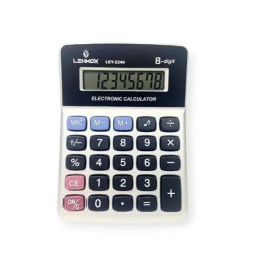 Mini calculadora 8 dígitos