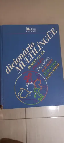 Dicionário Multilíngue - Português, Inglês, Francês, Alemão, Italiano e Espanhol