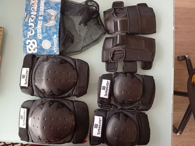Acessórios de segurança para maiores de 14 anos .