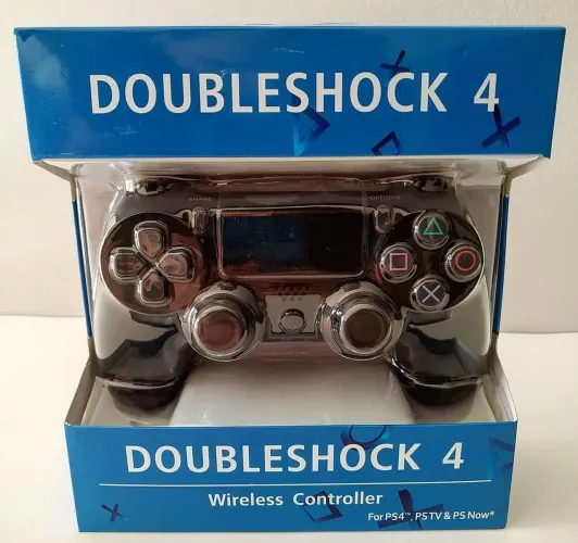 Controle ps4 sem fio Doubleshock serve em pc e tv com sistema xbox 