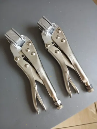 Alicate tipo Clamp para encordoadora de raquetes 