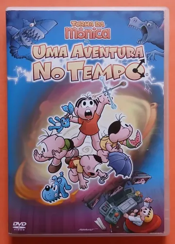 Dvd Turma da Mônica - Uma Aventura no Tempo