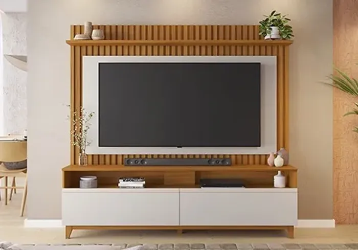 Rack Home NT 1340 Notável Freijo/Off White - Entrega Rápida!