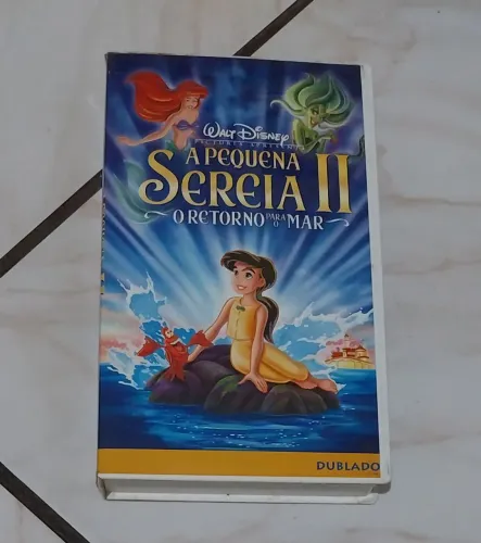 Fita cassete VHS, A Pequena Sereia 2 - O Retorno Para o Mar (VHS)