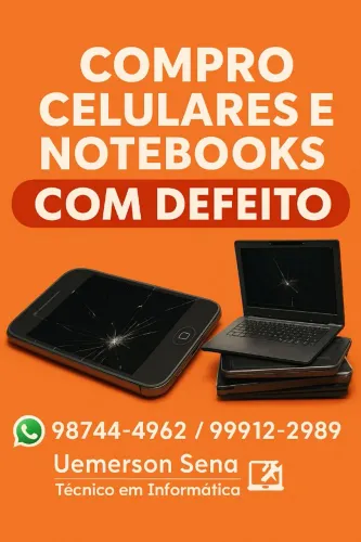 NOTEBOOK E PC COM DEFEITO 