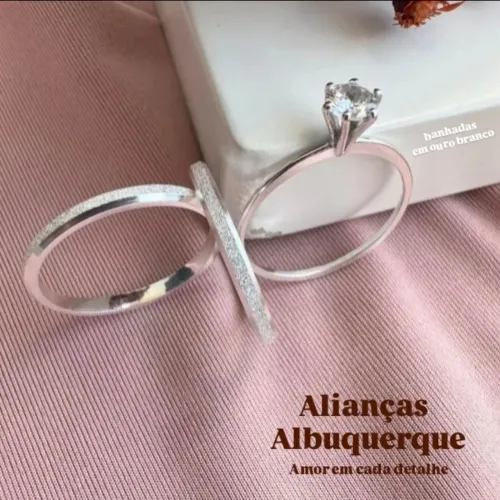 ALIANÇAS DE NAMORO NOIVADO COMPROMISSO