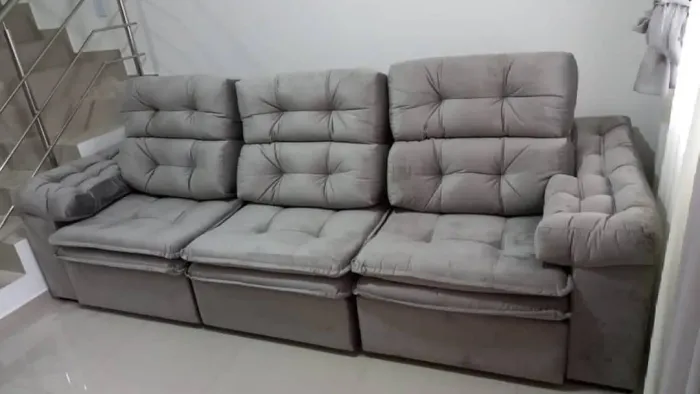 Sofá de Canto 5 Lugares - Novo