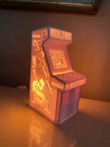 Luminária Arcade Mortal Kombat