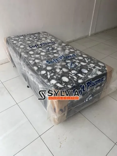 Cama unibox solteiro softpluma