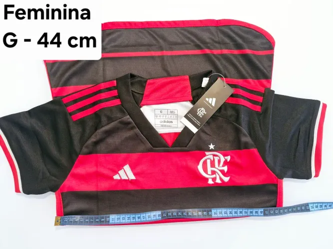 Camisa Flamengo Feminina - tamanho G.