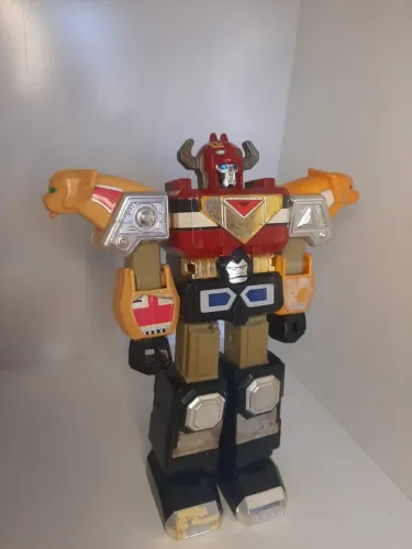 Boneco Megazord Gingaman Bandai Power Rangers Galaxy
