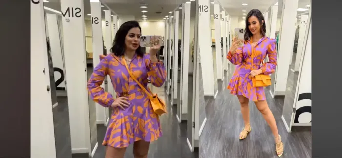 Vestido Floral Lindo e Confortável novo