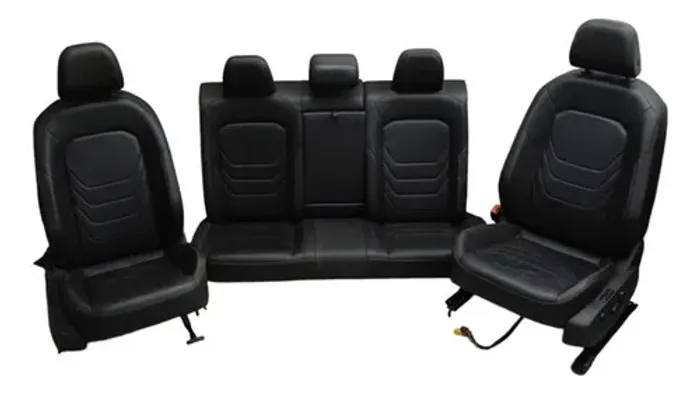 Jogo Banco 5 Lugares Volkswagen Jetta Gli 2.0t 2019 2020 Preto