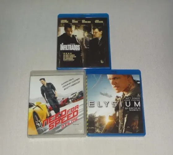 Filmes Bluray  A Múmia ,Need For Speed , Elysium , V De Vingança Entre Outros 