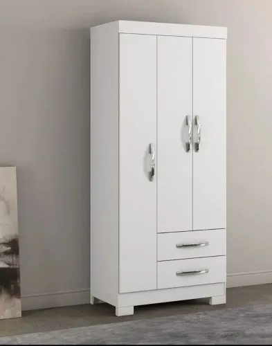 Guarda Roupa Solteiro Branco
