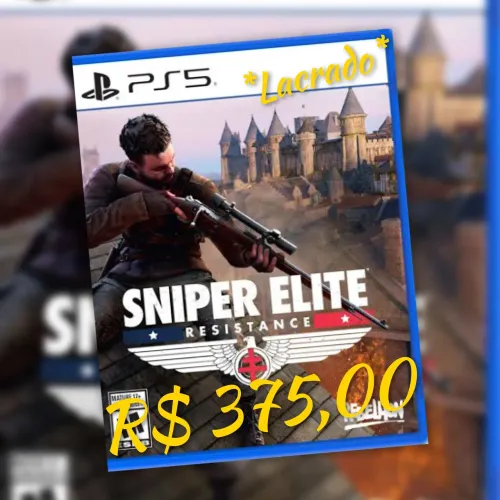 Sniper Elite 5 - PS5 - Lacrado