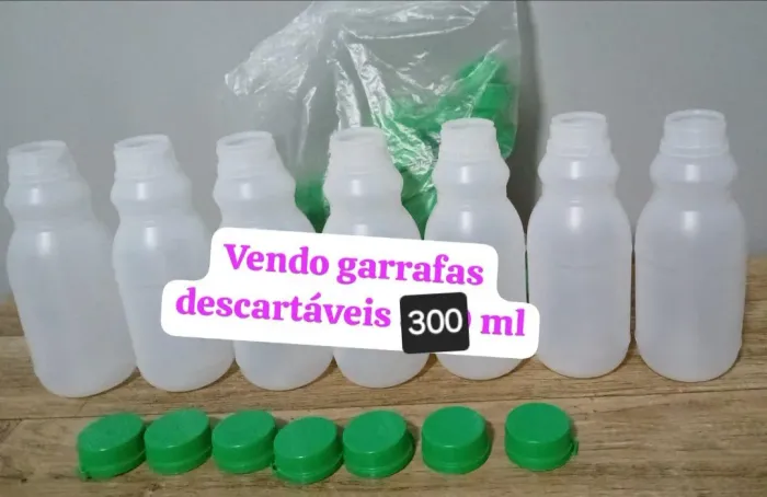 Garrafas Descartáveis 300 ml