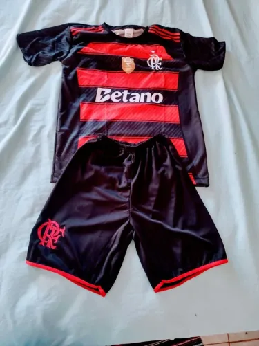 Conjunto Flamengo infantil 