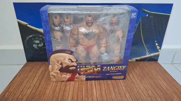 Figura de Ação Zangief Street Fighter II - Ultra Storm collectibles