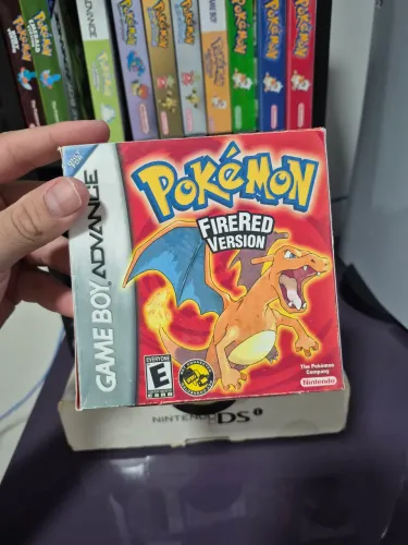 Pokémon Fire Red Game Boy Leia Anuncio