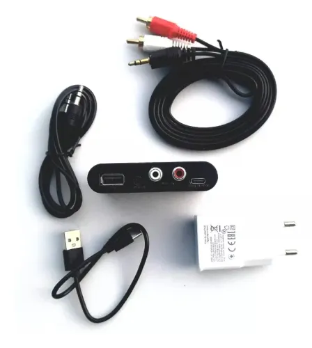 Kit adaptador USB e bluetooth para sons com entrada RCA - Modernize seu aparelho antigo