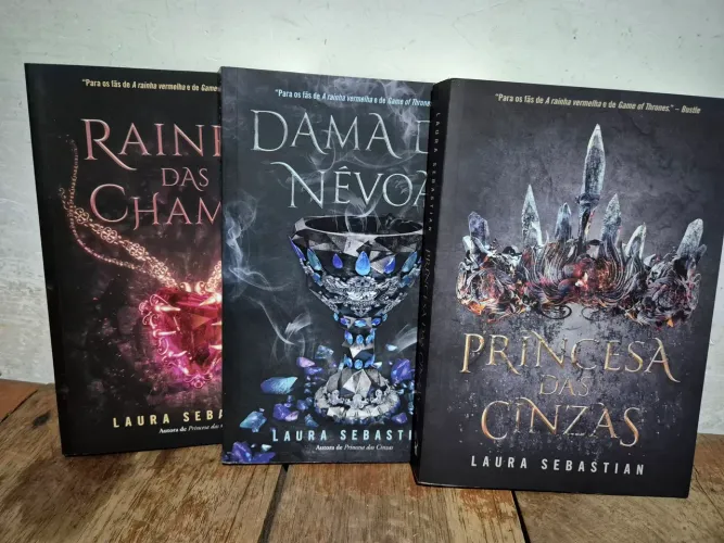 Livros de princesa das cinzas