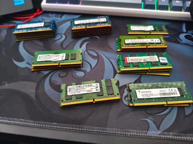 Memórias para Notebook DDR3 e DDR4