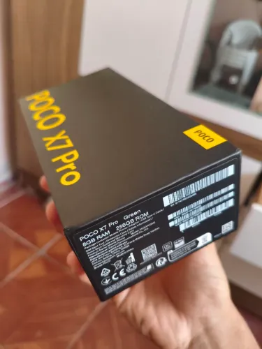 Poco X7 pro 256gb 8ram Novo!!!