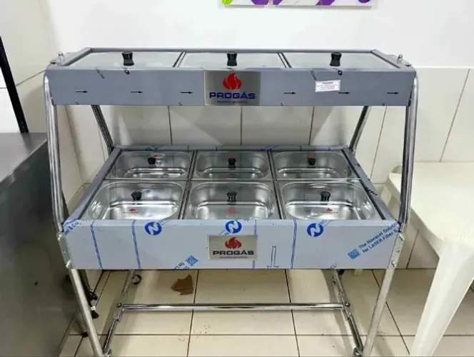 Buffet 6 cubas progas NOVO