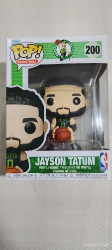 BONECO ORIGINAL FUNKO POP! NBA CELTICS JASON TATUM ZERADO!!!