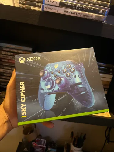 Controle de Xbox Edição Especial Sky Cipher Lacrado