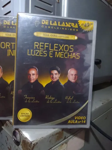 Vendo DVDs de curso cabeleireiro (a)