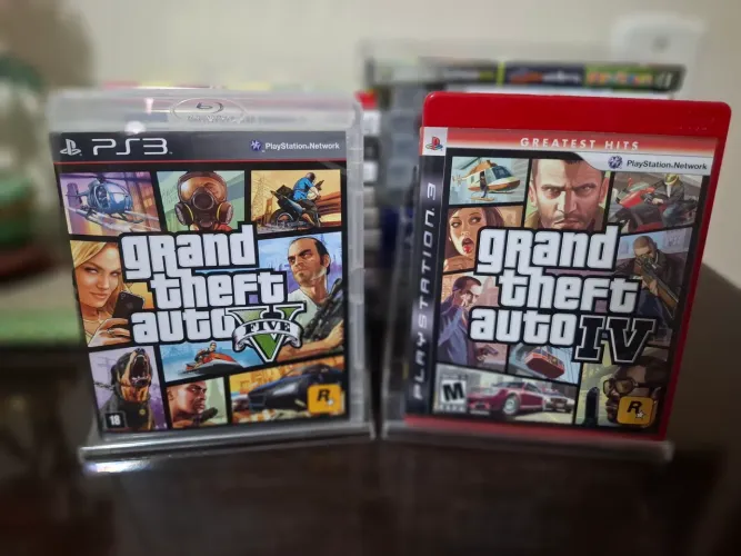 Grand Theft Auto IV + V - PS3
