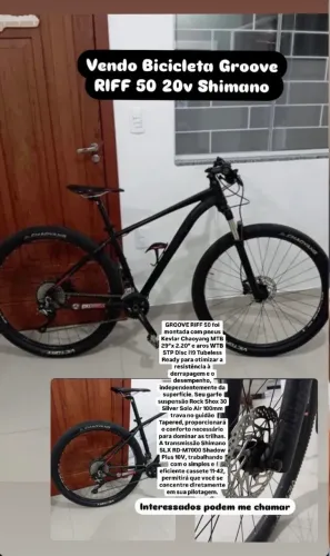 Bicicleta Groove RIFF 50 20v Shimano