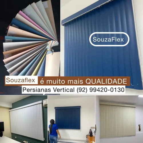 Persiana vertical Souzaflex 