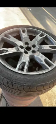 Jogo de rodas originais Range Rover Evoque aro 18 + 4 pneus Falken