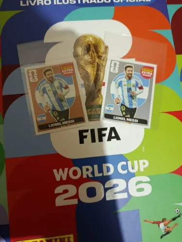 Figurinhas legends Lionel Messi, original ótimo estado