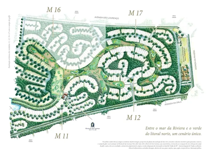 Terreno à venda em Riviera - SP